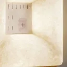 Witte nebulite wandlamp In-es.artdesign Dada Luna 1 ontwerp Viadurini