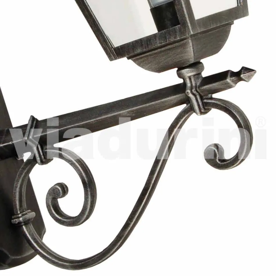 Buitenwandlamp in aluminium gemaakt in Italië, Aquilina Viadurini