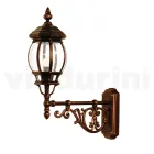 Buitenwandlamp van aluminium Made in Italy - Leona Viadurini