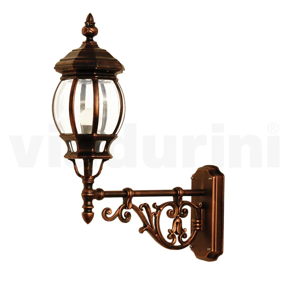 Buitenwandlamp van aluminium Made in Italy - Leona Viadurini