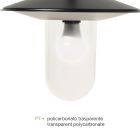 Buitenlamp in antracietgrijs aluminium Made in Italy - Belen Viadurini