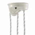 Lamp downs handgemaakte keramiek Melissa Ferroluce Viadurini