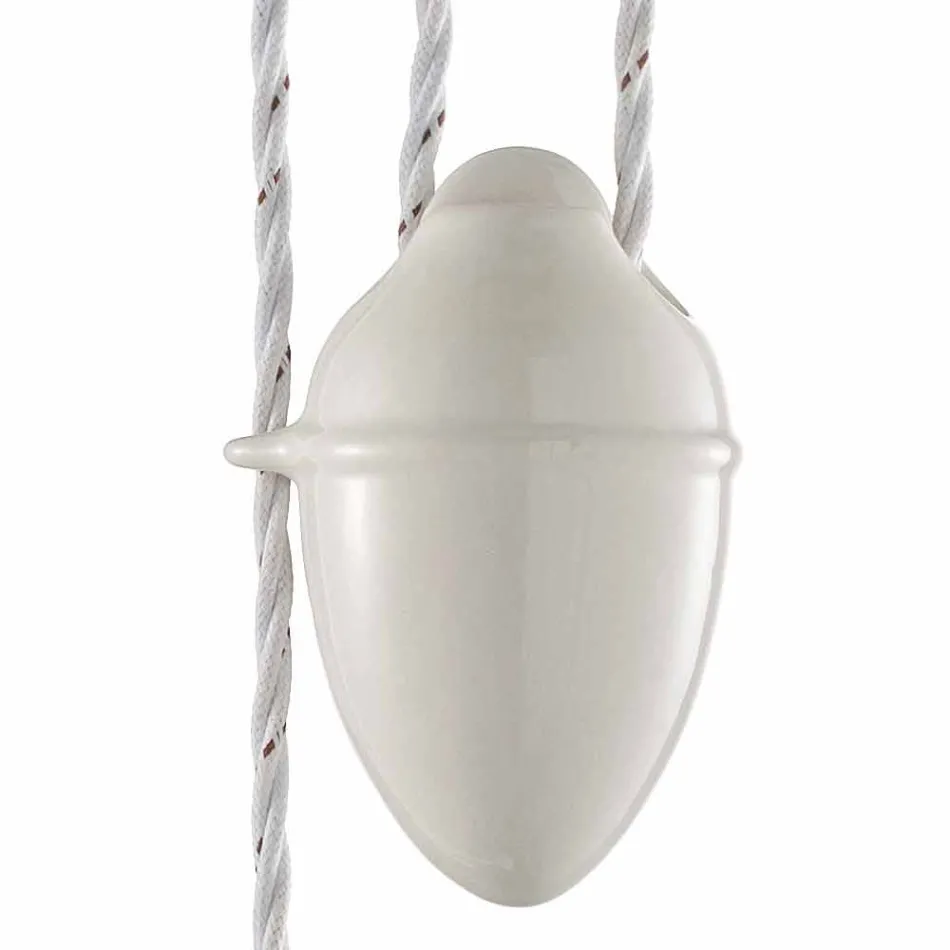 Lamp downs handgemaakte keramiek Melissa Ferroluce Viadurini