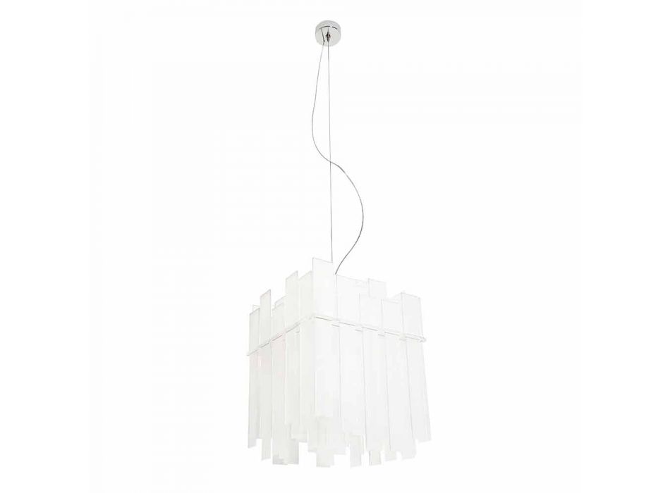 witte hanglamp Modern Ontwerp Ketty 60x60cm Made in Italy Viadurini