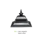 Hanglamp voor buiten van aluminium en glas Made in Italy - Bonaria Viadurini