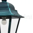 Hanglamp voor buiten van aluminium en glas Made in Italy - Bonaria Viadurini