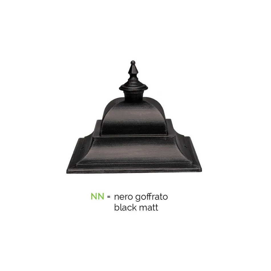 Hanglamp voor buiten van aluminium en glas Made in Italy - Bonaria Viadurini