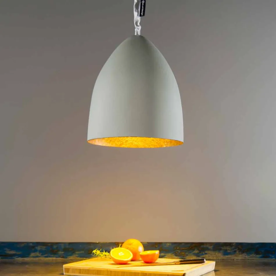 Hanglamp In-es.artdesign Flower S Cementcement Viadurini