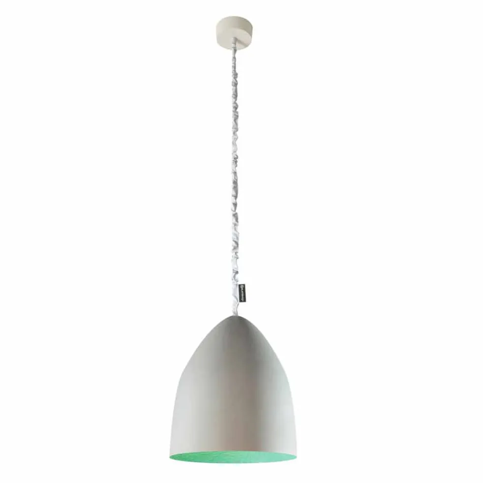 Hanglamp In-es.artdesign Flower S Cementcement Viadurini