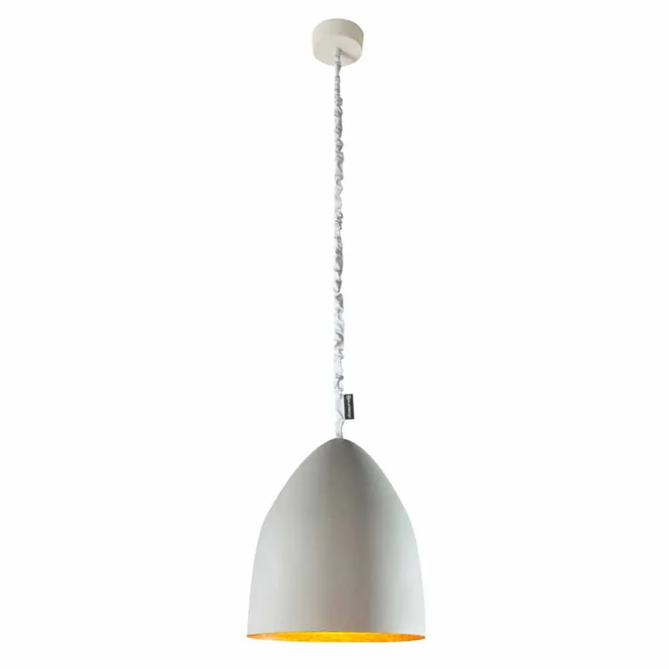 Hanglamp In-es.artdesign Flower S Cementcement Viadurini
