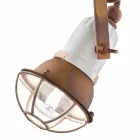 Instelbare vering lamp keramiek en metallo Alayna Ferroluce Viadurini