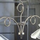 Hanglamp 2 Lichts Handgemaakt in Glanzend Keramiek met Rozen - Lecco Viadurini