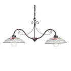 Hanglamp 2-lichts in handgemaakt keramiek met Passanastri - Napels Viadurini