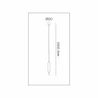 Pendellamp met 1, 3 of 6 lampen in messing modern design - Typha van Il Fanale Viadurini