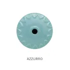 Hanglamp Handgemaakt keramiek en vintage antiek messing - Kleuren Viadurini