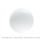 Handgemaakte hanglamp in geblazen wit Venetië-glas - Snow Viadurini