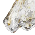 Handgemaakte hanglamp in geblazen Venetiaans glas 35 46 cm - Mary Viadurini