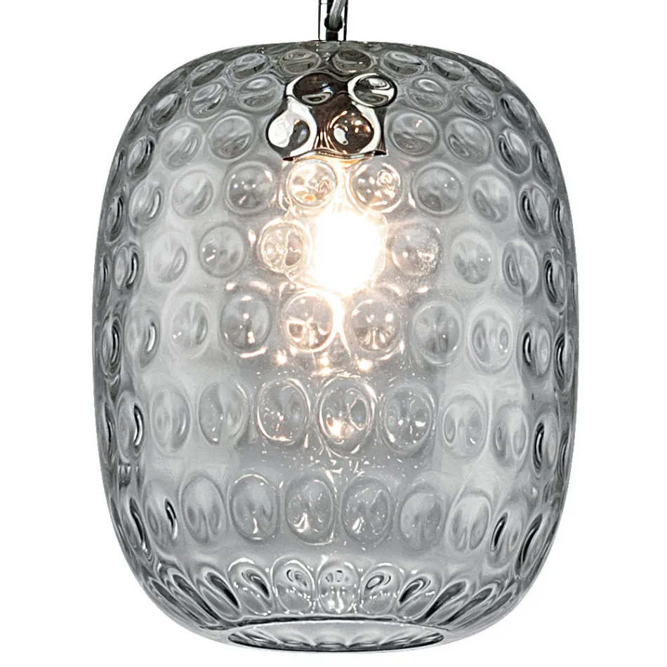 Handgemaakte hanglamp in geblazen Venetiaans glas - Cloe Balloton Viadurini