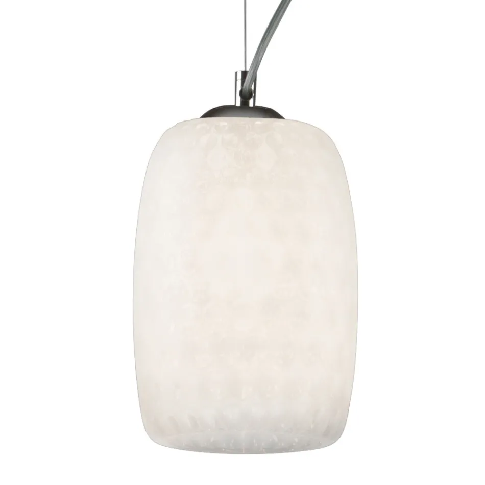 Handgemaakte hanglamp in geblazen Venetiaans glas - Cloe Balloton Viadurini