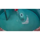 Gele of groene retro keramische hanglamp gemaakt in Italië - Ferroluce Lariat Viadurini