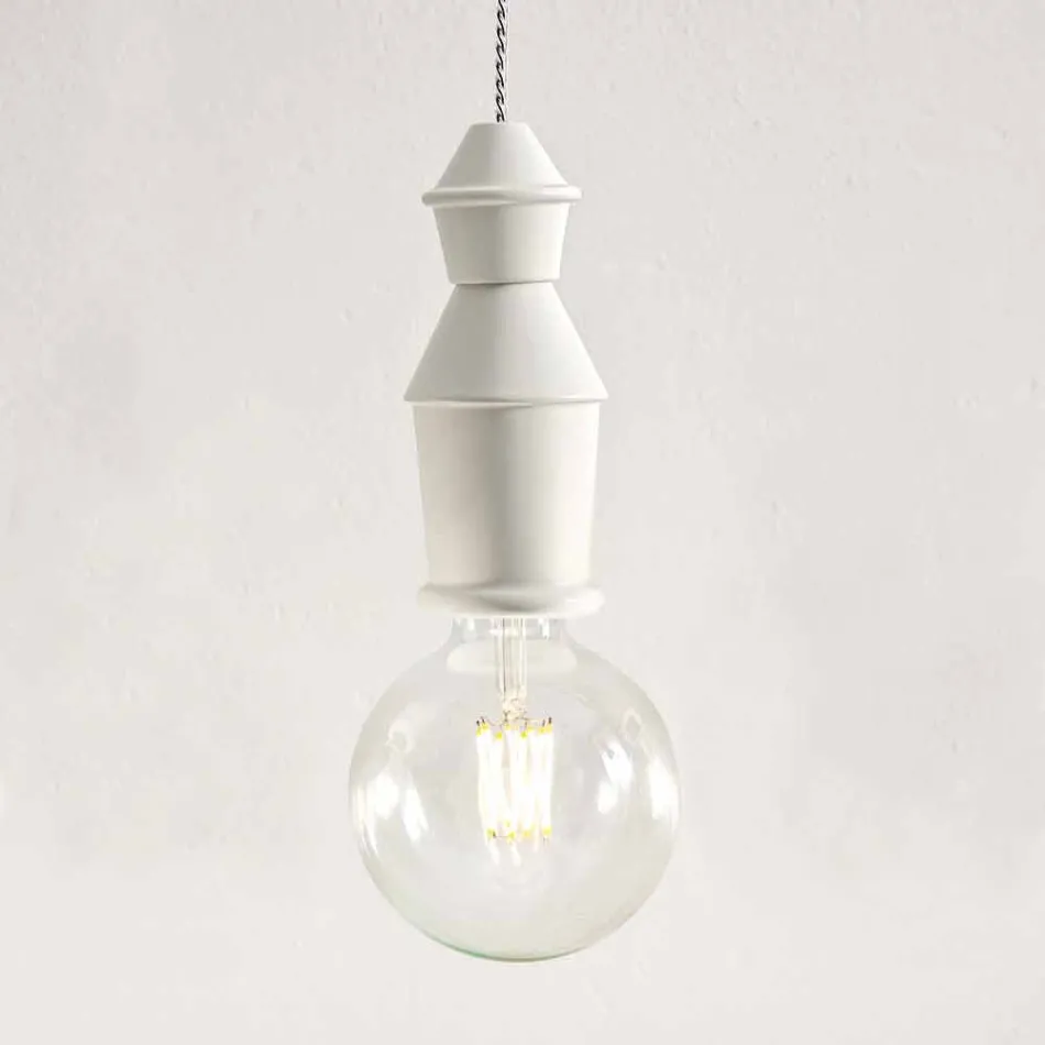 Hanglamp van keramisch ontwerp - Fate van Aldo Bernardi Viadurini