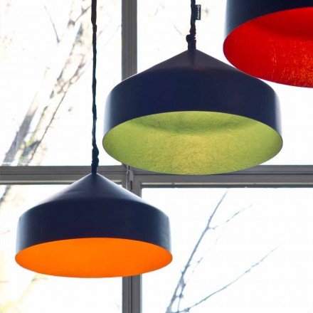 Hangende designlamp In-es.artdesign Cyrcus Resin-schoolbord Viadurini