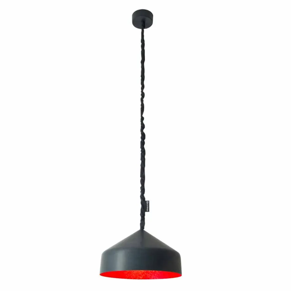 Hangende designlamp In-es.artdesign Cyrcus Resin-schoolbord Viadurini