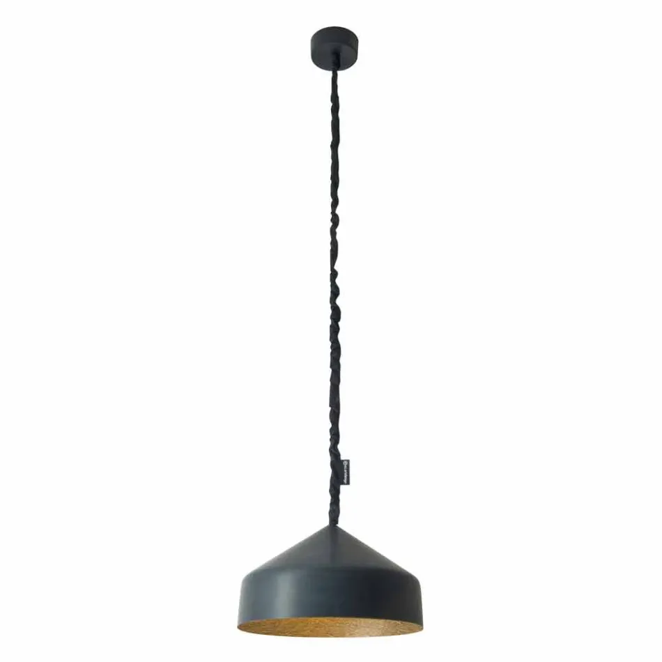 Hangende designlamp In-es.artdesign Cyrcus Resin-schoolbord Viadurini