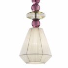 Handgemaakte hanglamp in Venetië glas, gemaakt in Italië - Amilia Viadurini