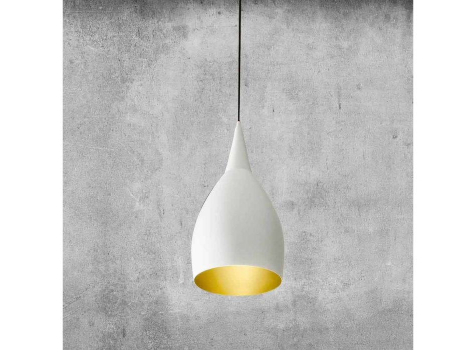 Moderne aluminium hanglamp gemaakt in Italië - Cappadocia Aldo Bernardi Viadurini