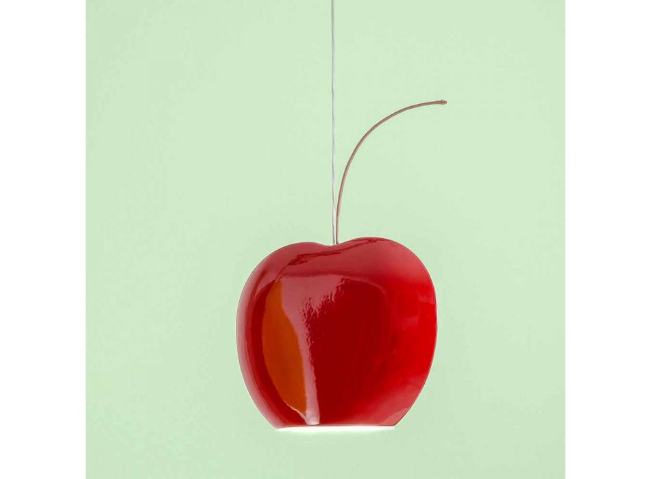 Hanglamp in kersenkeramiek - Fruit Aldo Bernardi Viadurini
