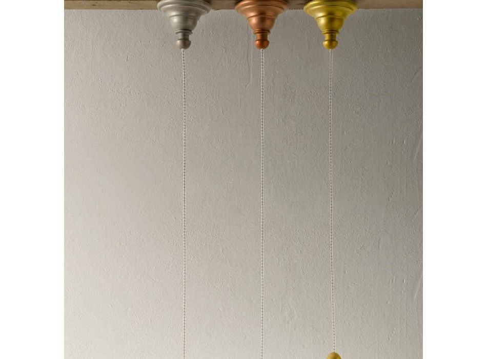 Hangende keramische lamp met E27-fitting - Fate Aldo Bernardi Viadurini