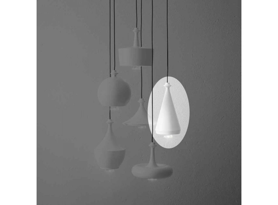 Hanglamp in designkeramiek - Lustrini L2 Aldo Bernardi Viadurini