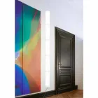 Hanglamp in wit polyethyleen en metaal Made in Italy - Asturias Viadurini