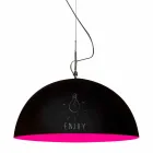 Hanglamp in hars In-es.artdesign Half Moon Modern schoolbord Viadurini