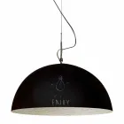 Hanglamp in hars In-es.artdesign Half Moon Modern schoolbord Viadurini
