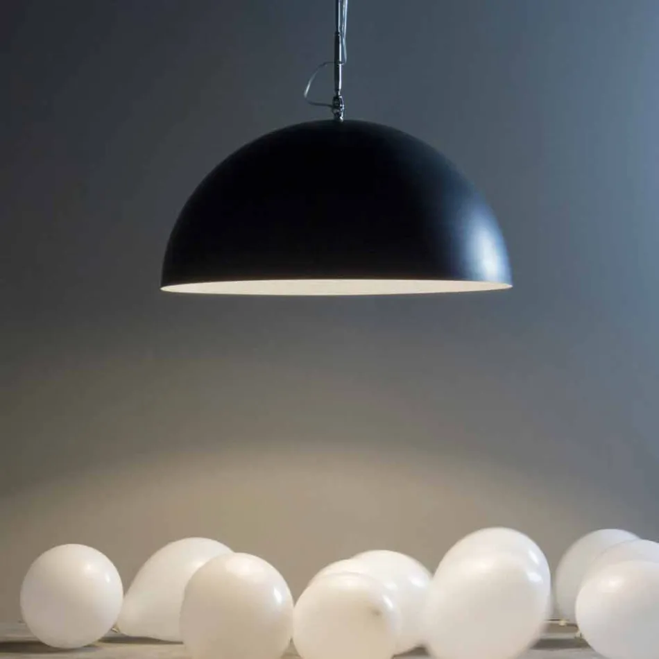 Hanglamp in hars In-es.artdesign Half Moon Modern schoolbord Viadurini