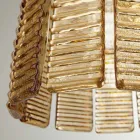 Moderne pendellamp in luxe handgemaakt glas gemaakt in Italië - Valadier Viadurini