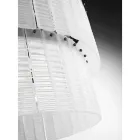 Moderne pendellamp in luxe handgemaakt glas gemaakt in Italië - Valadier Viadurini