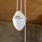 Handgemaakte keramische ups en down hanglamp met Passanastri - Napels Viadurini