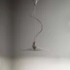 Vintage hanglamp in aluminium gemaakt in Italië - Sassmaòr Viadurini