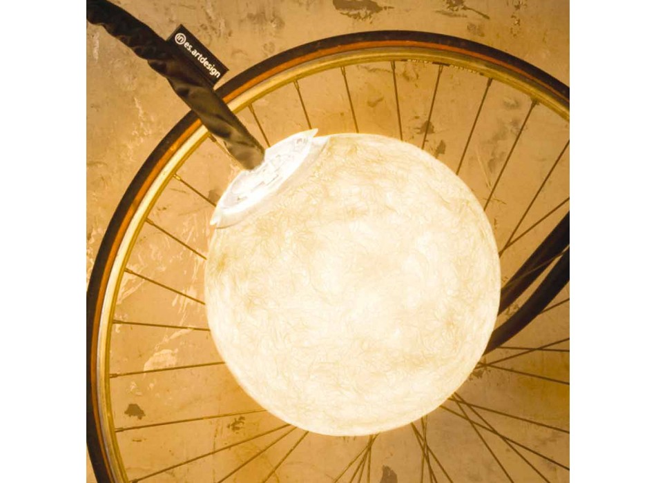 Flexibele vloerlamp In-es.artdesign Micro Luna nebuliet Viadurini