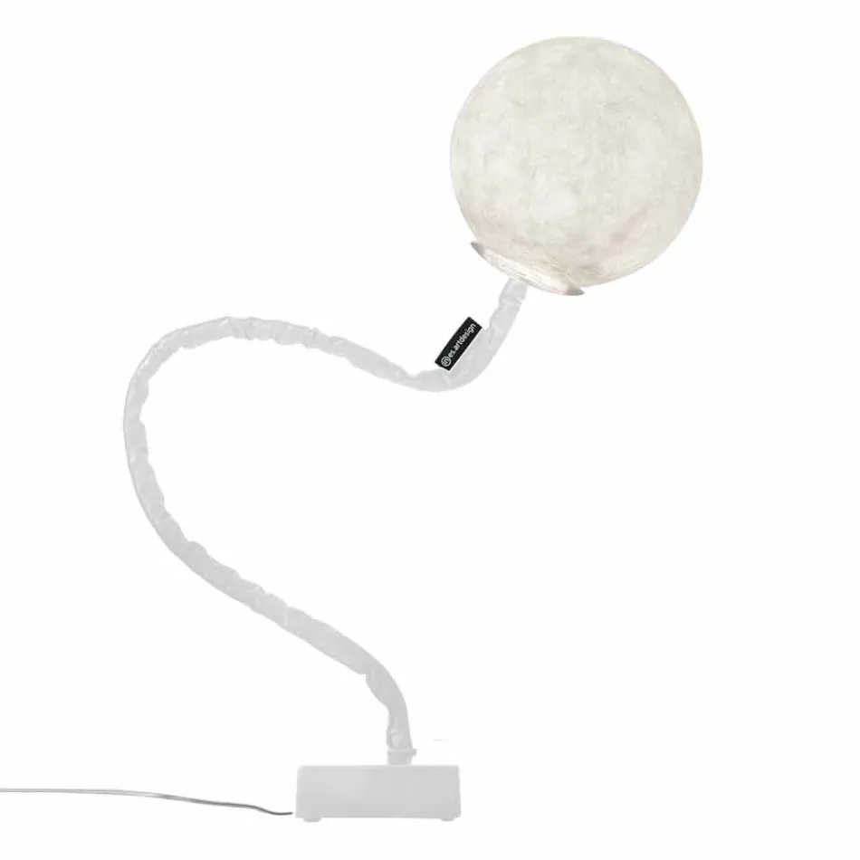 Flexibele vloerlamp In-es.artdesign Micro Luna nebuliet Viadurini