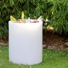 Tafellamp voor Buiten of Binnen Design met Led, Solar of E27 - Tamburostar Viadurini