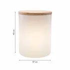 Tafellamp voor Buiten of Binnen Design met Led, Solar of E27 - Tamburostar Viadurini