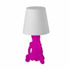Gekleurde tafellamp Slide Lady of Love modern design gemaakt in Italië Viadurini
