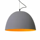 Geschilderde hanglamp In-es.artdesign H2o Modern cement Viadurini