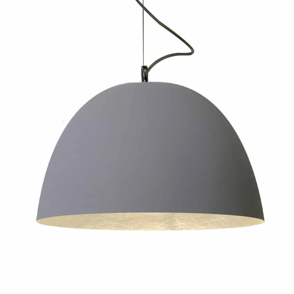 Geschilderde hanglamp In-es.artdesign H2o Modern cement Viadurini