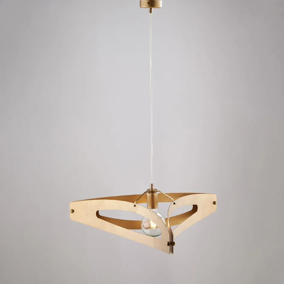 Apus hanglamp van wit chroomzilver metaal Viadurini