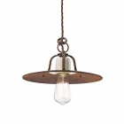 Industriële stijl hanglamp Ferroluce Viadurini